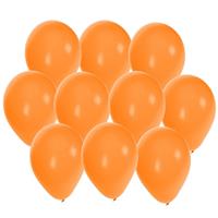 Shoppartners 40x stuks Oranje party ballonnen 27 cm -