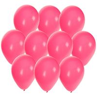 Shoppartners 60x stuks Roze party ballonnen 27 cm -