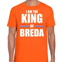 Bellatio I am the King of Breda Koningsdag t-shirt oranje voor heren