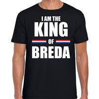 Bellatio I am the King of Breda Koningsdag t-shirt zwart voor heren