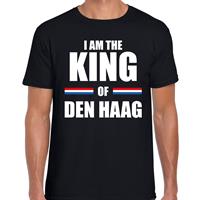 Bellatio I am the King of Den Haag Koningsdag t-shirt zwart voor heren