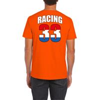 Bellatio Oranje t-shirt Racing 33 supporter / race fan voor heren