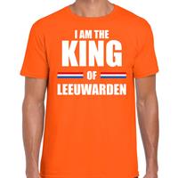 Bellatio I am the King of Leeuwarden Koningsdag t-shirt oranje voor heren