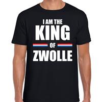 Bellatio I am the King of Zwolle Koningsdag t-shirt zwart voor heren