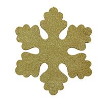 Gouden Sneeuwvlokken 40 Cm - Hangdecoratie / Boomversiering Goud
