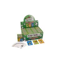 Uitdeelcadeautjes - Mini Speelkaarten - Model: Voetbal In Display (24