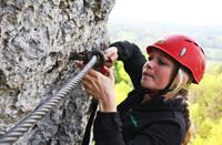 Jochen Schweizer Klettersteig für Einsteiger