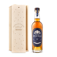 YourSurprise Whisky in gravierter Kiste - Royal Brackla 12y