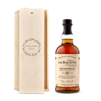 YourSurprise Whisky in gegraveerde kist - The Balvenie