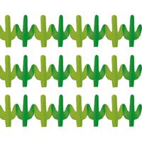 3x stuks mexicaanse Western Cactus thema feest slingers 300 cm -