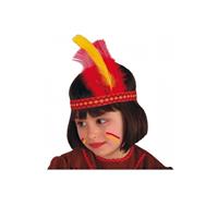 Set van 8x stuks carnaval verkleed Indianentooi voor een kind -