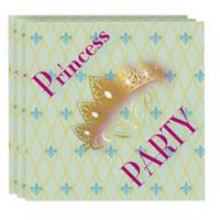Haza 60x Princess party thema servetten 33 x 33 cm voor meisjes