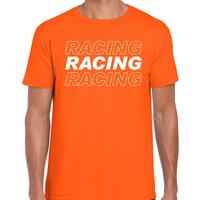 Bellatio Racing supporter / race fan t-shirt oranje voor heren