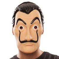La casa de Papel 4x stuks  overvaller masker Salvador Dali -
