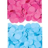 2 kilo fuchsia roze en blauwe papier snippers confetti mix set feest versiering -