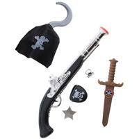 Funny Fashion Kinderen speelgoed verkleed wapens set in Piraten stijl thema 6-delig -