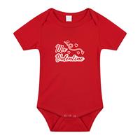 Bellatio Mr Valentine cadeau baby rompertje rood jongens/babys -