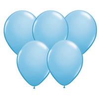 Ballonnen lichtblauw 100x stuks -
