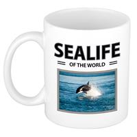 Bellatio Orka mok / beker met dieren foto sealife of the world -