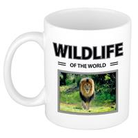 Bellatio Leeuw mok met dieren foto wildlife of the world -