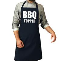 Bellatio Decorations BBQ Topper barbecueschort heren navy -