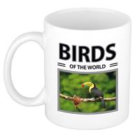 Bellatio Toekans mok met dieren foto birds of the world -