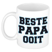 Bellatio Beste papa ooit kado mok / beker voor Vaderdag / verjaardag -