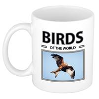 Bellatio Rode wouw vogels mok met dieren foto birds of the world -