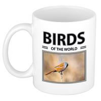 Bellatio Baardmannetjes mok met dieren foto birds of the world -