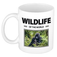 Bellatio Gorilla aap mok met dieren foto wildlife of the world -