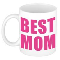 Bellatio Moederdag mok / beker Best Mom 300 ml -