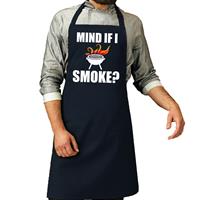 Bellatio Mind if i smoke barbecueschort heren navy -