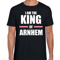 Bellatio I am the King of Arnhem Koningsdag t-shirt zwart voor heren