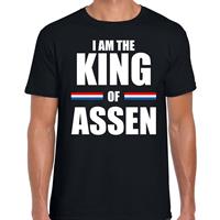 Bellatio I am the King of Assen Koningsdag t-shirt zwart voor heren