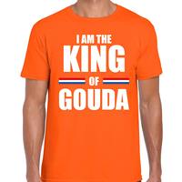 Bellatio I am the King of Gouda Koningsdag t-shirt oranje voor heren