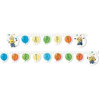 Procos Happy Birthday Girlande Minions Balloons Party