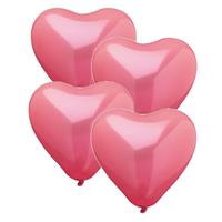 40x stuks Rode hartjes ballonnen 26 cm -