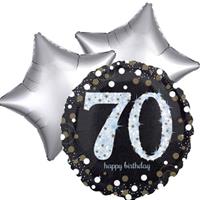 DeBallonnensite Ballon toefje 70ste verjaardag