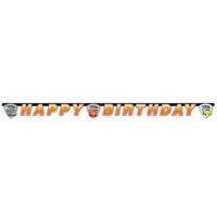 Procos Cars 3 Happy Birthday Schriftzug, Buchstabenkette aus Pappe, 2 m