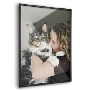 YourSurprise Fotoposter mit Rahmen - Schwarz - 50 x 70