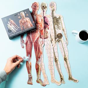 Pikkii Menselijke Anatomie Puzzel (303 Stukjes)