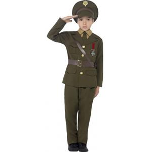 Smiffys Leger officier kostuum voor kinderen