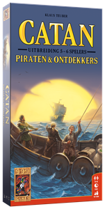 999 Games Catan: Uitbreiding Piraten & Ontdekkers 5/6 spelers - Bordspel