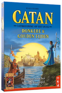 999 Games Catan: Het Duel - Donkere & Gouden Tijden - Kaartspel