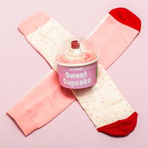 Gentlemans Hardware Sweet Cupcake Sokken - Aardbeien