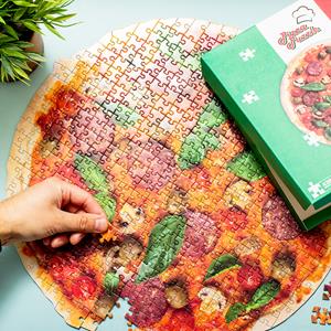 Out Of The Blue Pizza Puzzel In Doos (438 Stukjes)