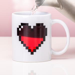 Kikkerland Morph Coffee Mug Heart