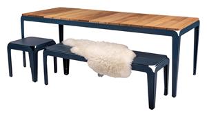 Weltevree Bended table wood - donkerblauw