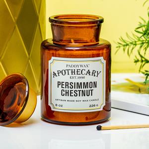 Paddywax Apothecary Geurkaars - Persimmon & Chestnut