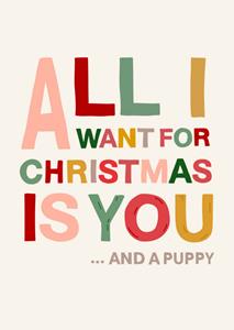 Greetz  Kerstkaart - All i want for Christmas